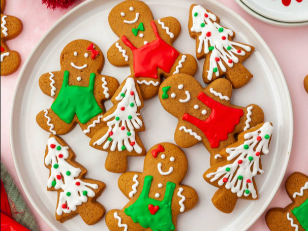 Новогодние имбирные пряники / Gingerbread Cookies Recipe Новогодние имбирные пряники / Gingerbread Cookies Recipe